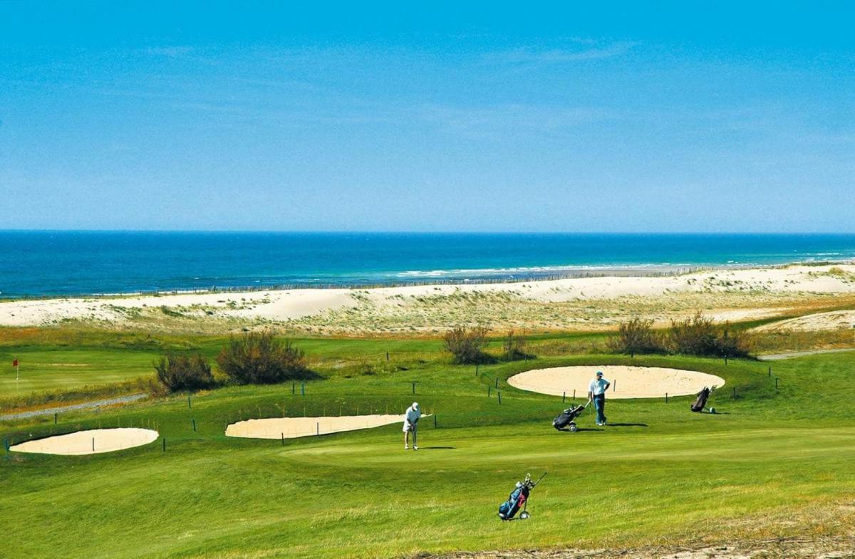 شقة L'Appart Vue Golf Piscines Nature Ocean A Moliets المظهر الخارجي الصورة